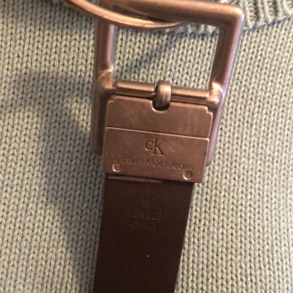 Calvin Klein leather belt